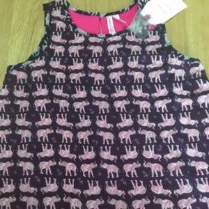 Japana Kids Baby Elephant Layered Sleeveless Tank